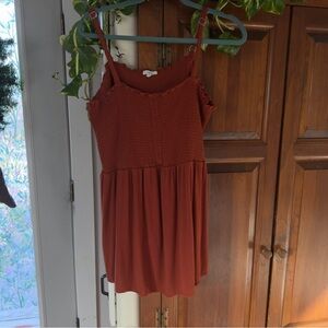 Rust Red Tank Top Plus Size